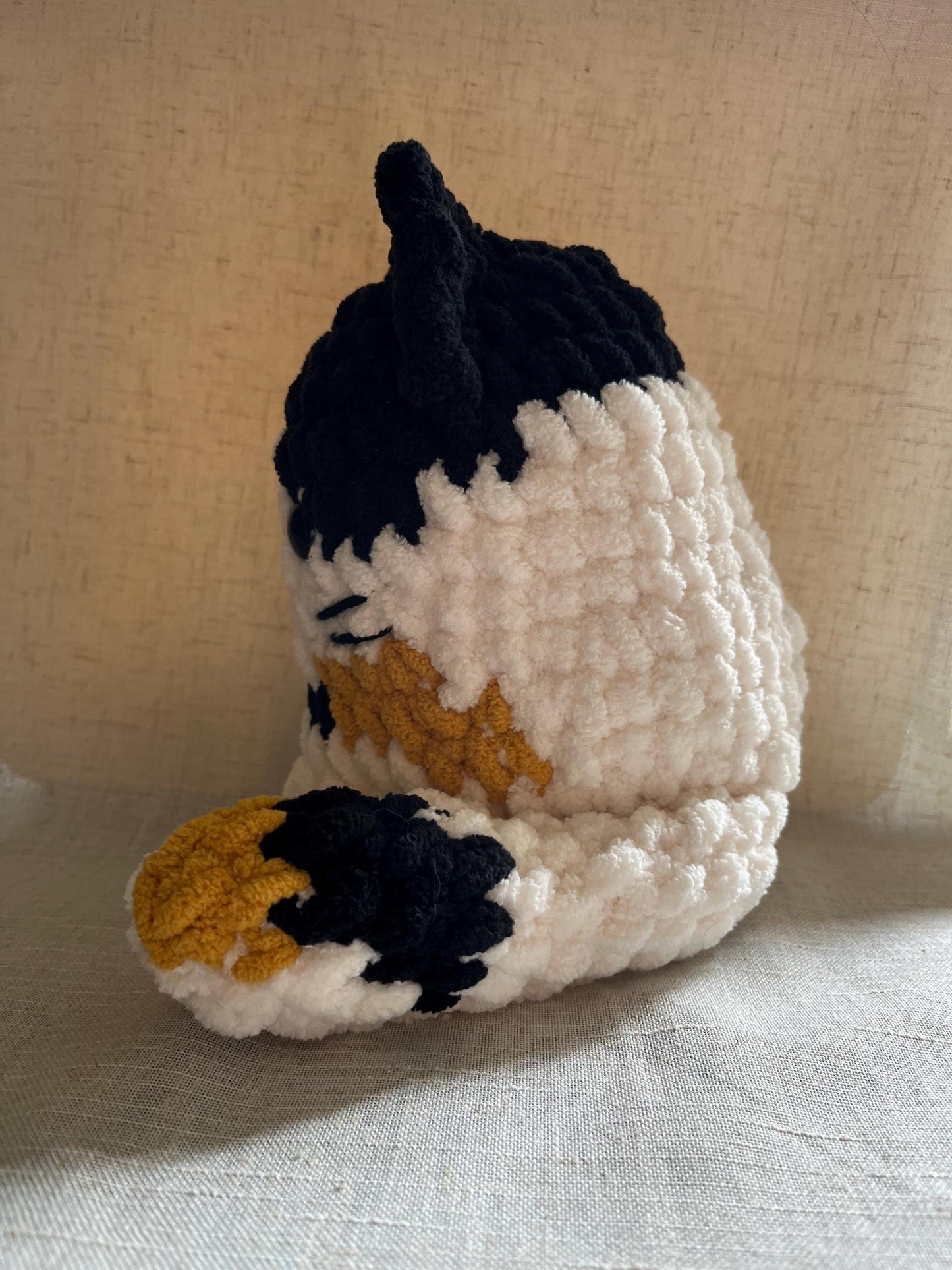 Chonky Floof Cat Crochet Amigurumi | Cute Stuffed Cat Plush | Handmade Cozy Home Decor | Perfect Gift for Cat Lovers