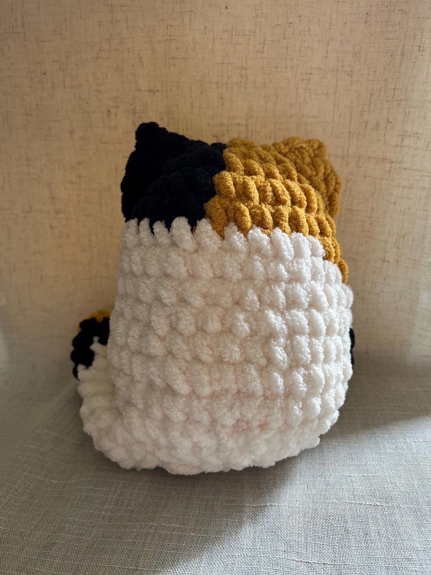 Chonky Floof Cat Crochet Amigurumi | Cute Stuffed Cat Plush | Handmade Cozy Home Decor | Perfect Gift for Cat Lovers