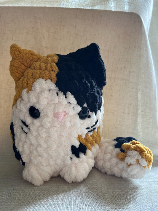 Chonky Floof Cat Crochet Amigurumi | Cute Stuffed Cat Plush | Handmade Cozy Home Decor | Perfect Gift for Cat Lovers