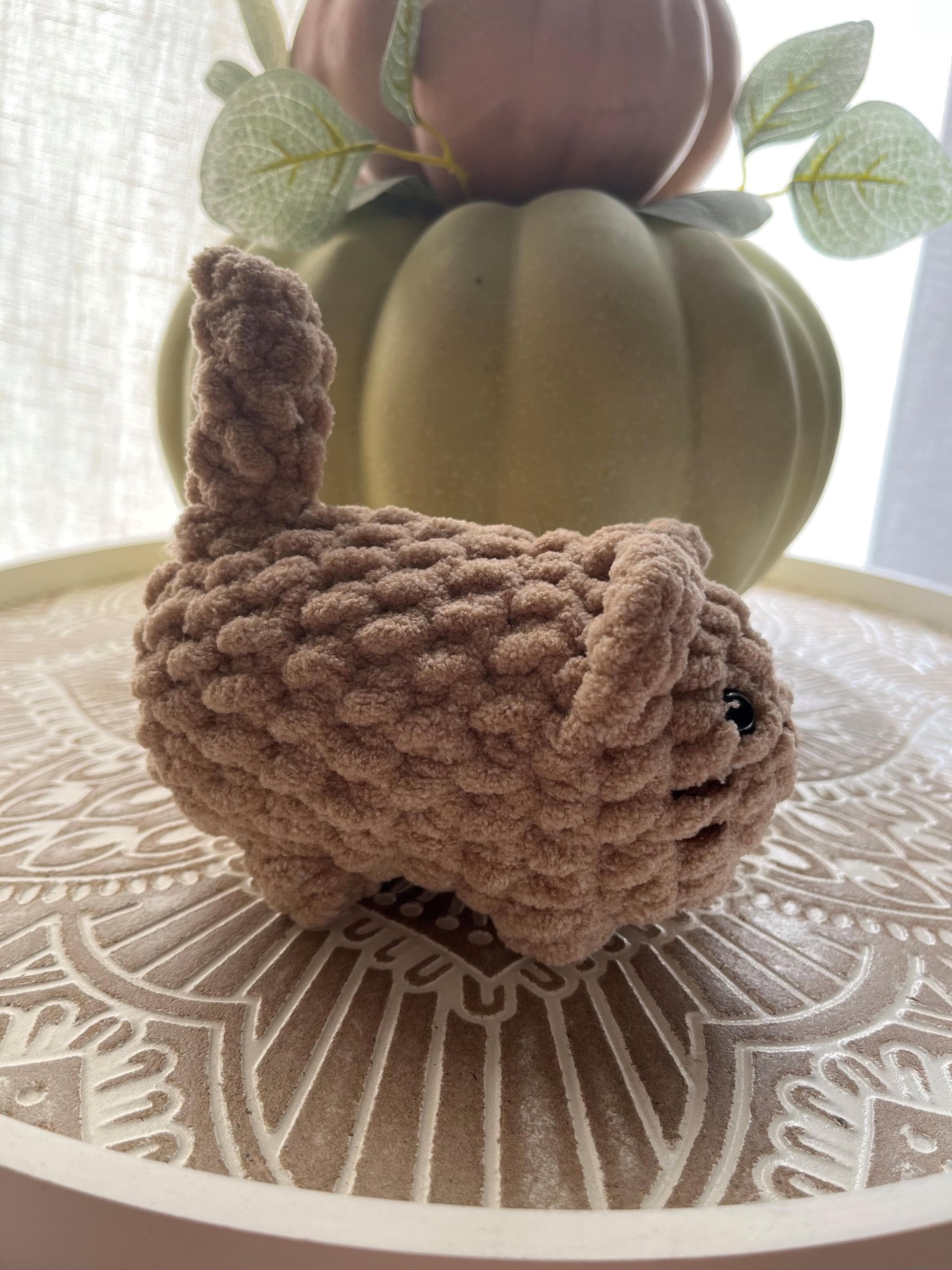 Mini Loaf Cat Crochet Amigurumi | Cute Stuffed Cat Plush | Handmade Cozy Home Decor | Perfect Gift for Cat Lovers