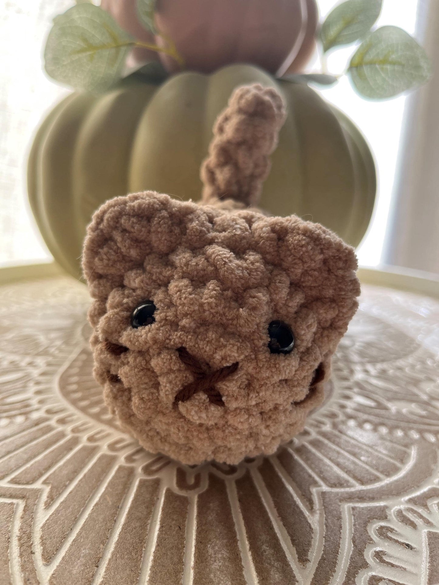 Mini Loaf Cat Crochet Amigurumi | Cute Stuffed Cat Plush | Handmade Cozy Home Decor | Perfect Gift for Cat Lovers