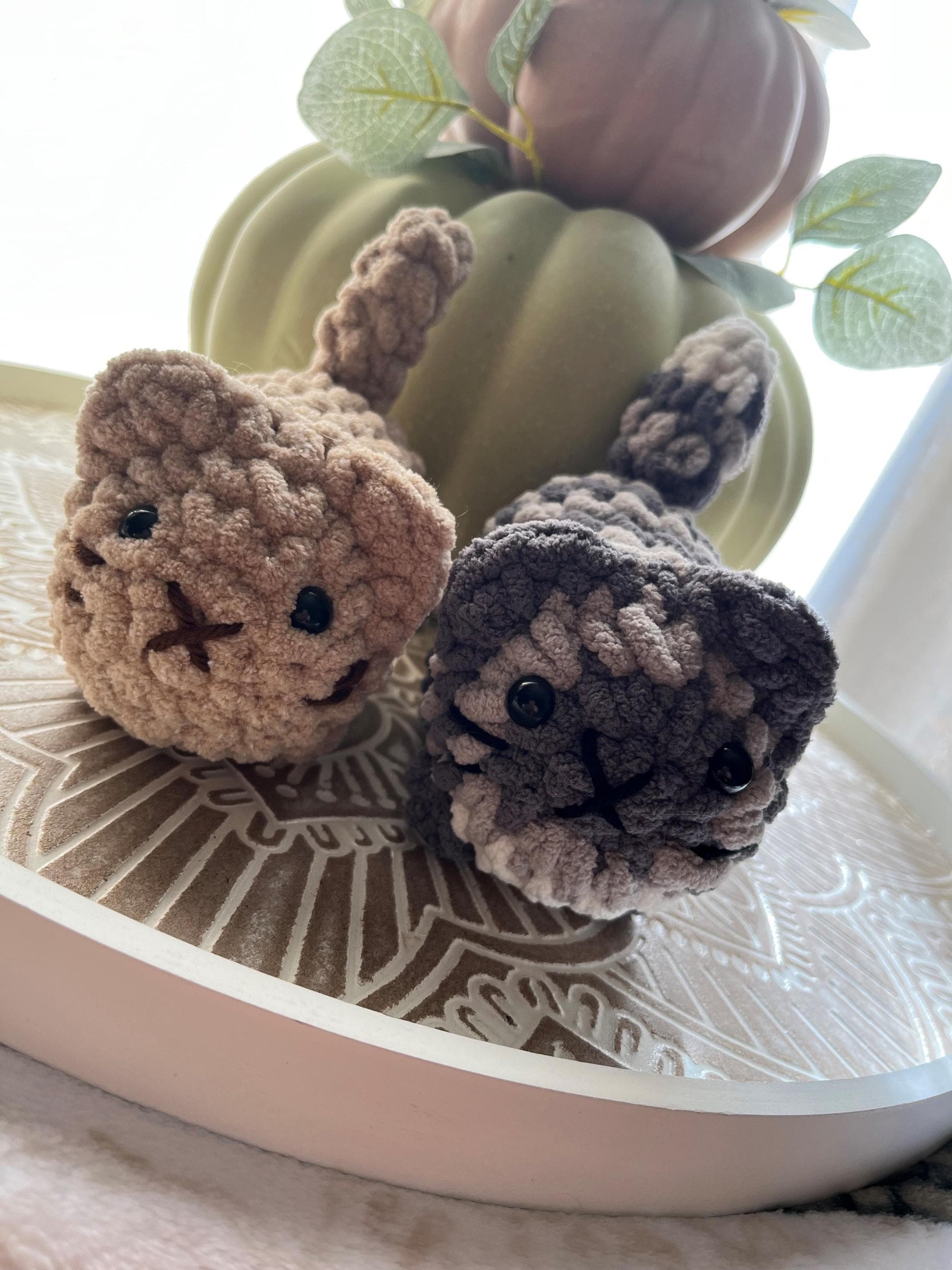 Mini Loaf Cat Crochet Amigurumi | Cute Stuffed Cat Plush | Handmade Cozy Home Decor | Perfect Gift for Cat Lovers